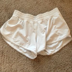 LULULEMON | White Flap Shorts